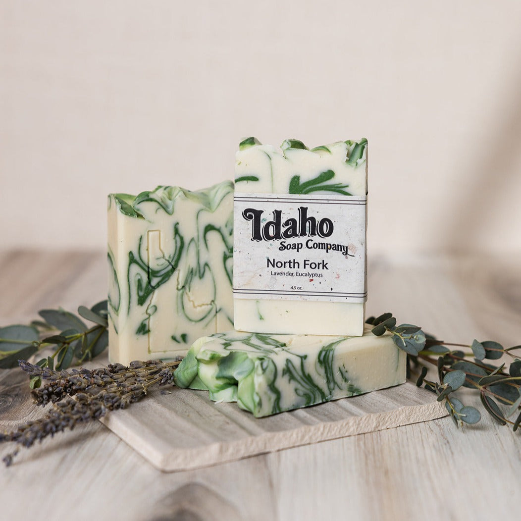 North Fork Eucalyptus Lavender Handmade Soap – Idaho Soap Company