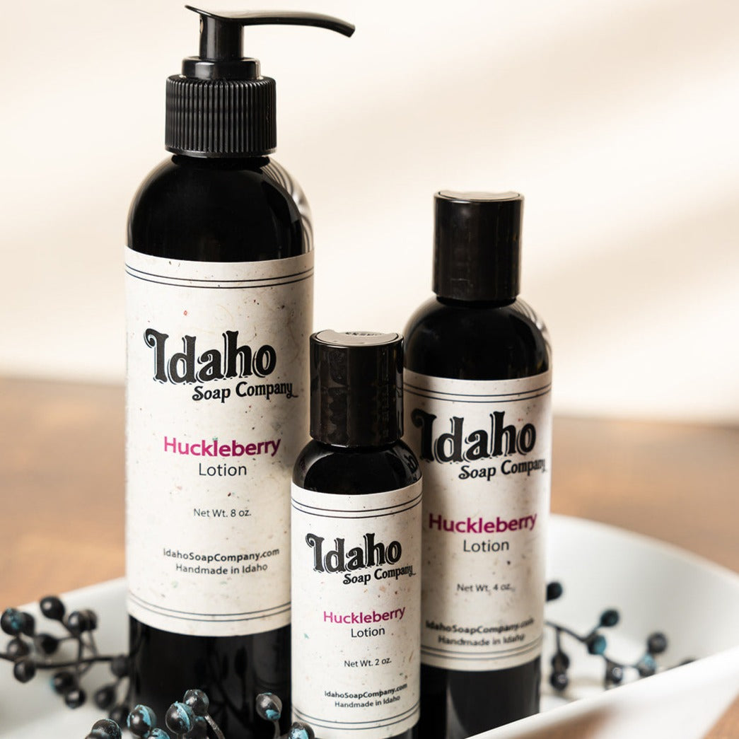 Huckleberry Hand and Body Lotion – Idaho Soap Company