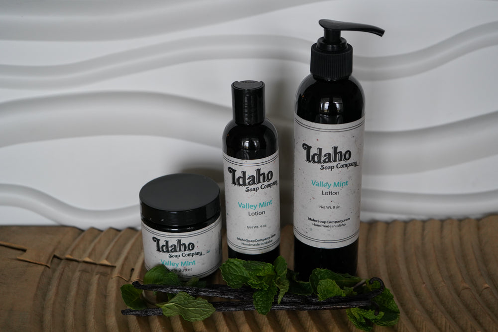 Valley Mint Hand and Body Lotion - Idaho Soap Company
