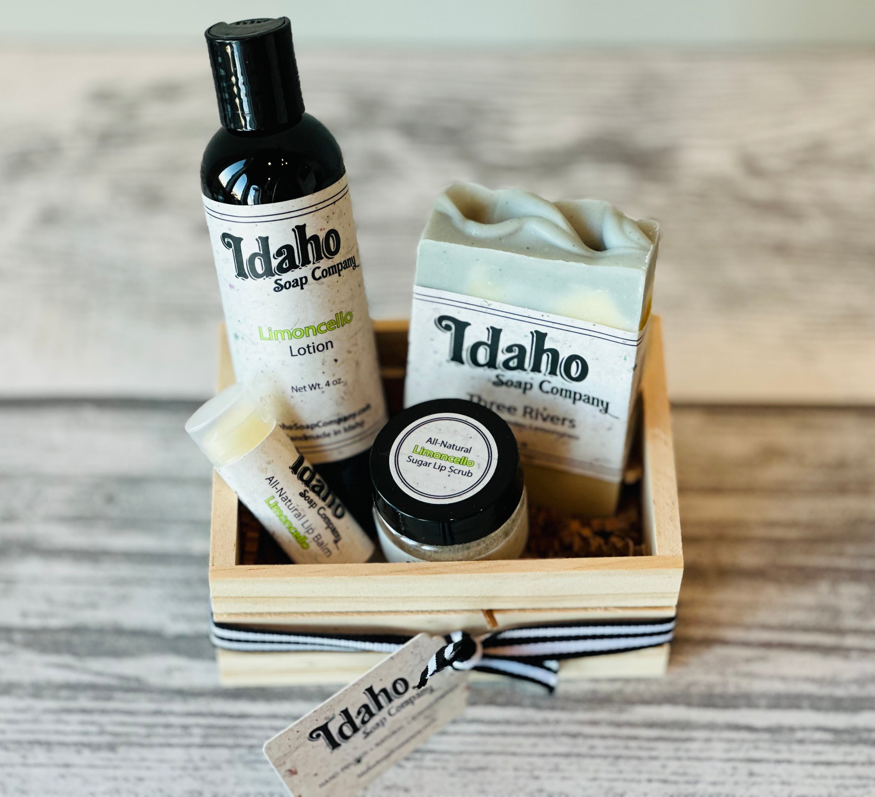 Gift Box - Limoncello & Three Rivers - Idaho Soap Company