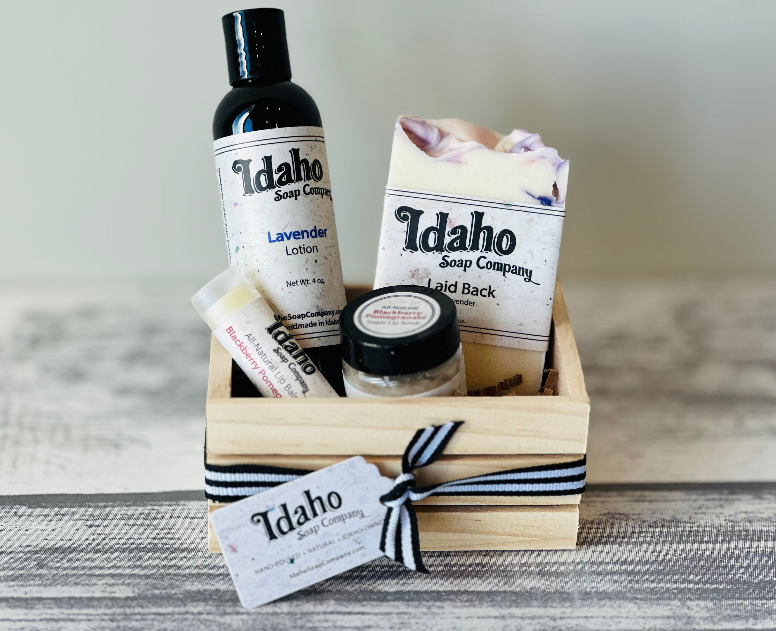 Gift Box - Lavender & Blackberry Pomegranate - Idaho Soap Company