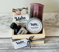 Gift Box - Men's Beard Care & Soap - The Woodsman - Idaho Soap Company