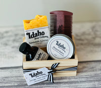 Gift Box - Men's Beard Care & Soap - Five O'Clock Shadow - Idaho Soap Company