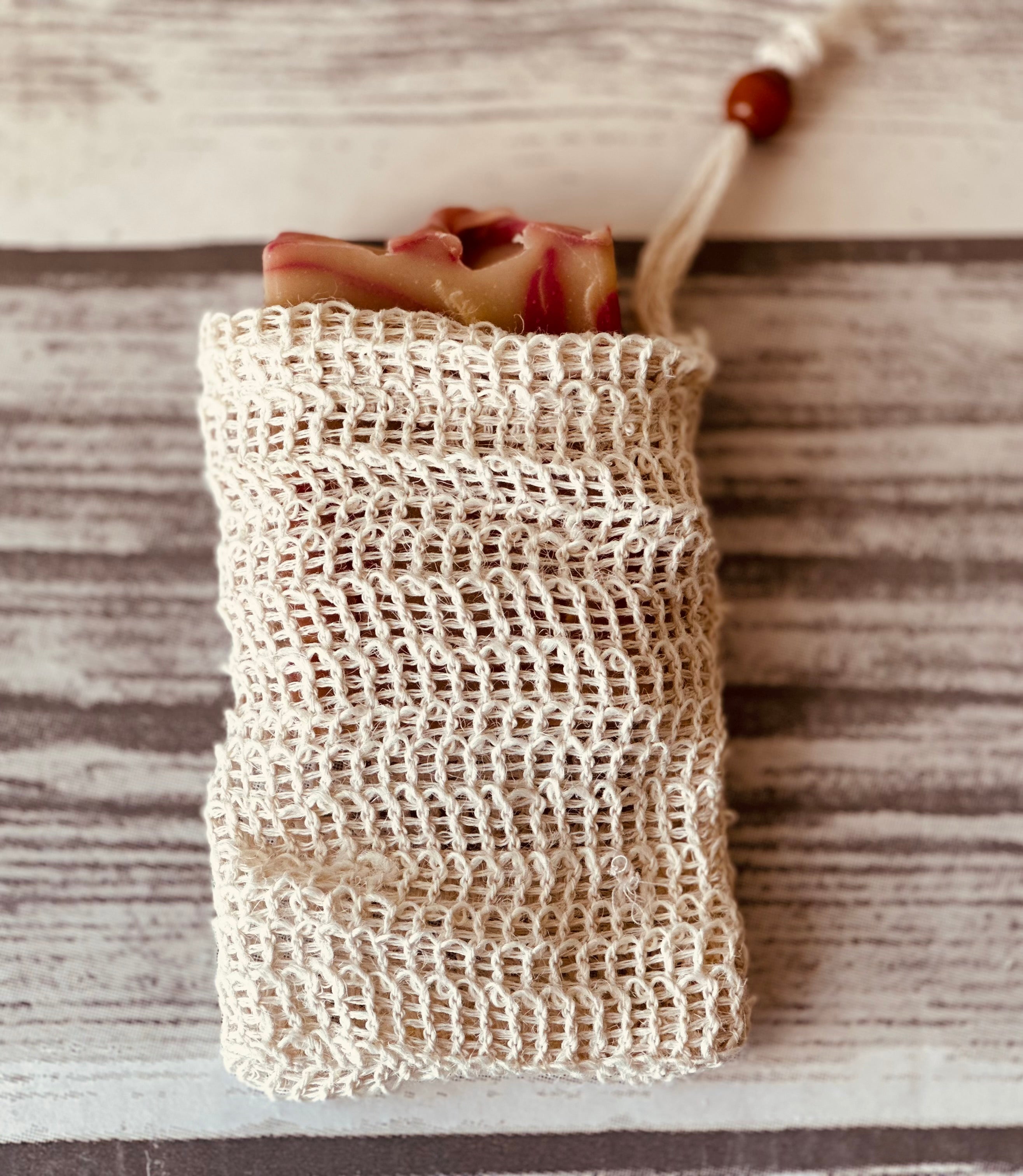 Sisal Soap Pouch - Idaho Soap Company