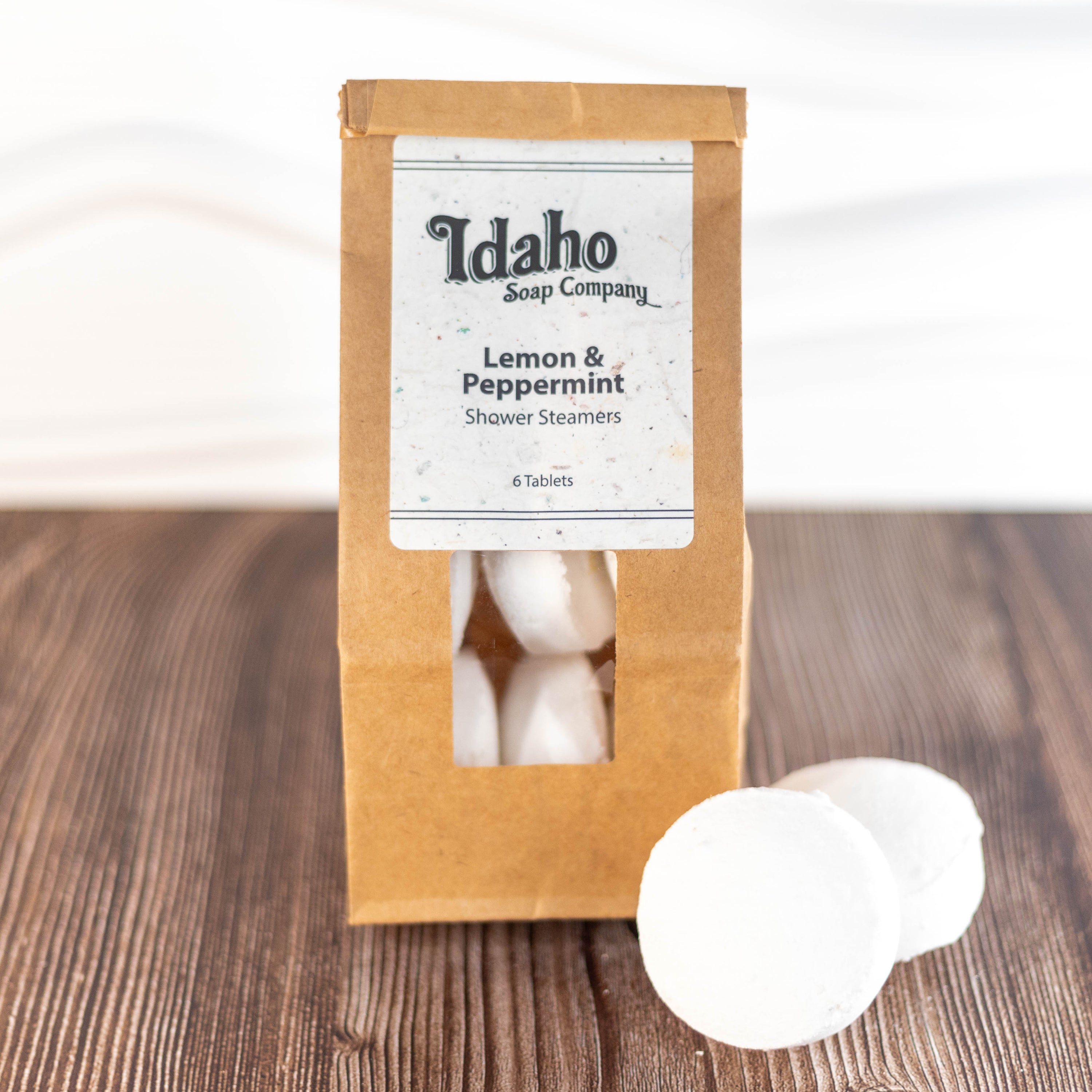 Lemon & Peppermint Menthol Shower Steamers