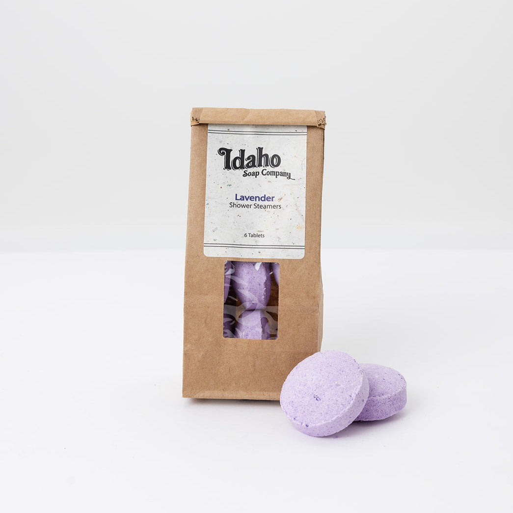 Lavender Menthol Shower Steamers - Idaho Soap Company