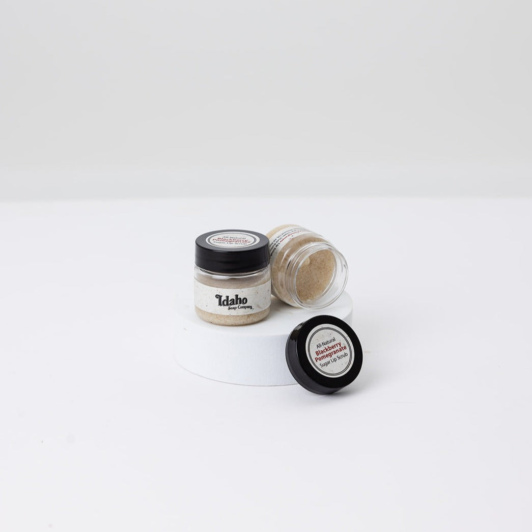 Blackberry Pomegranate Organic Sugar Lip Scrub - Idaho Soap Company