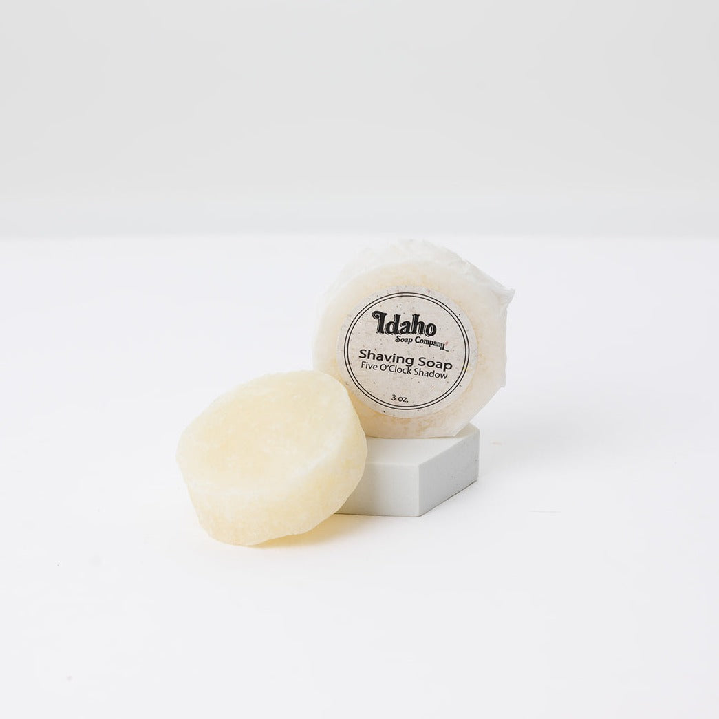 Five O'Clock Shadow Shaving Soap - Idaho Soap Company