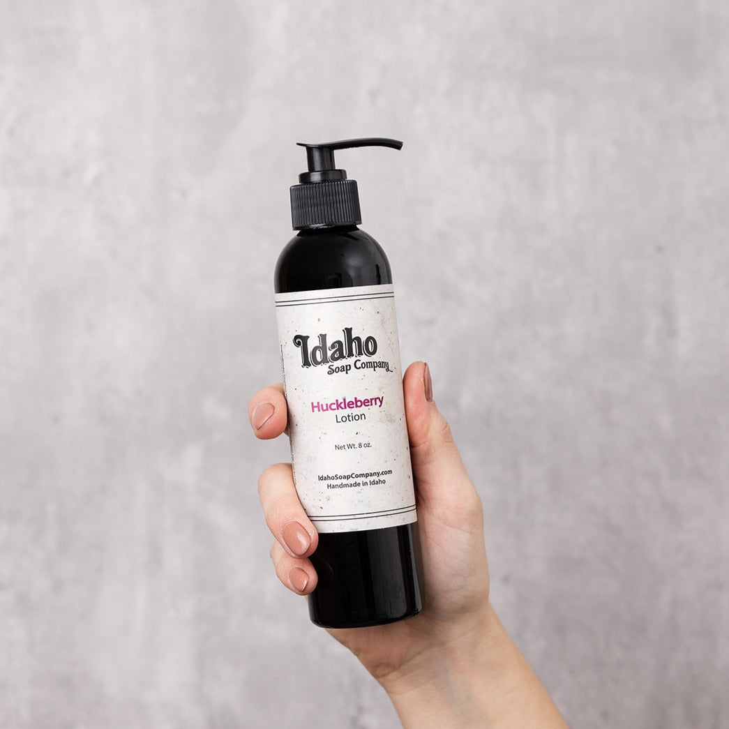 Huckleberry Hand and Body Lotion - Idaho Soap Company