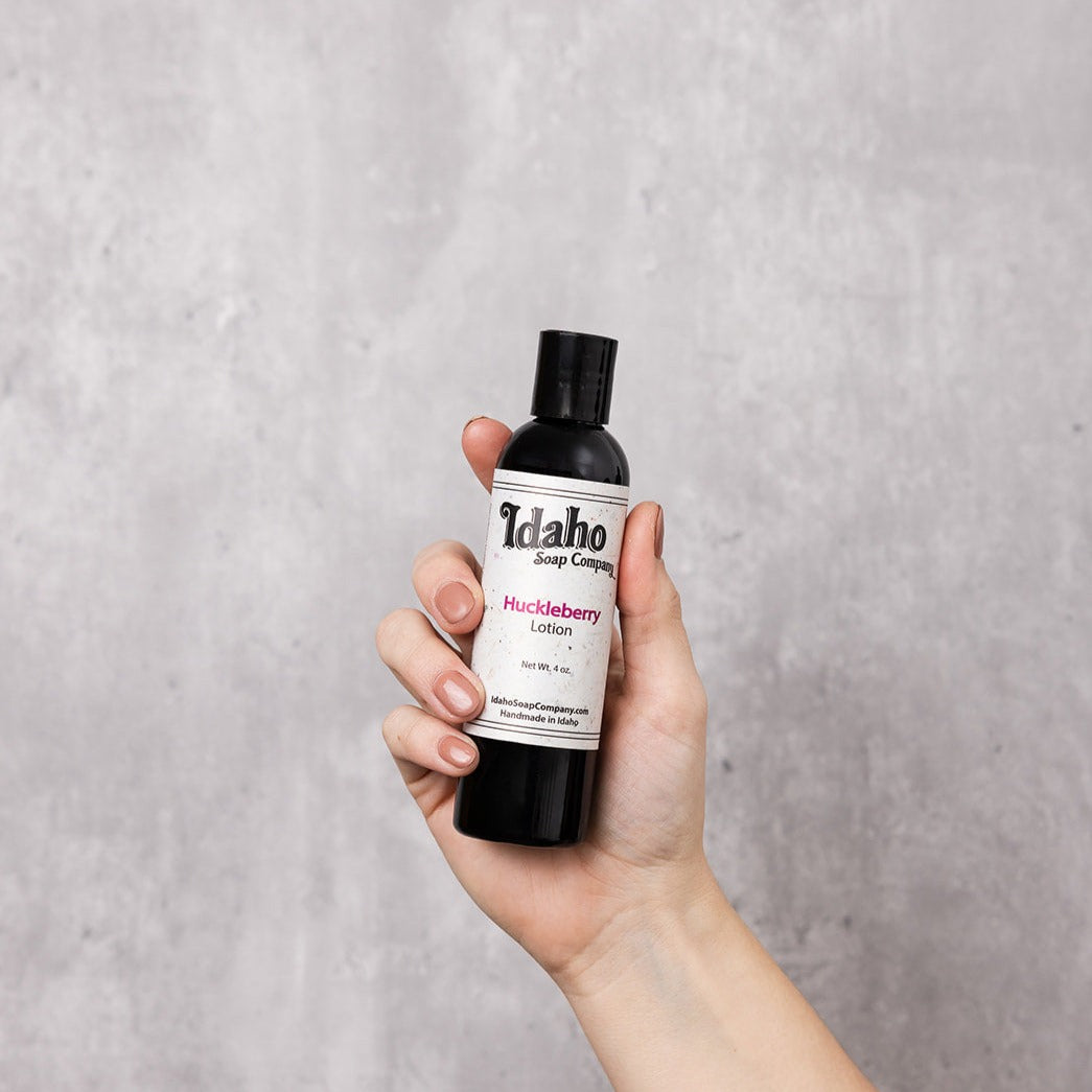 Huckleberry Hand and Body Lotion - Idaho Soap Company