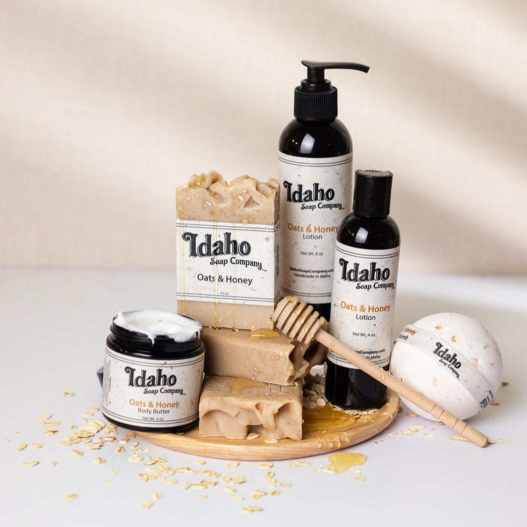 Oats N' Honey Hand and Body Lotion - Idaho Soap Company