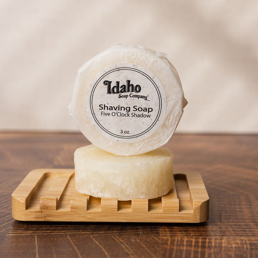 Five O'Clock Shadow Shaving Soap - Idaho Soap Company