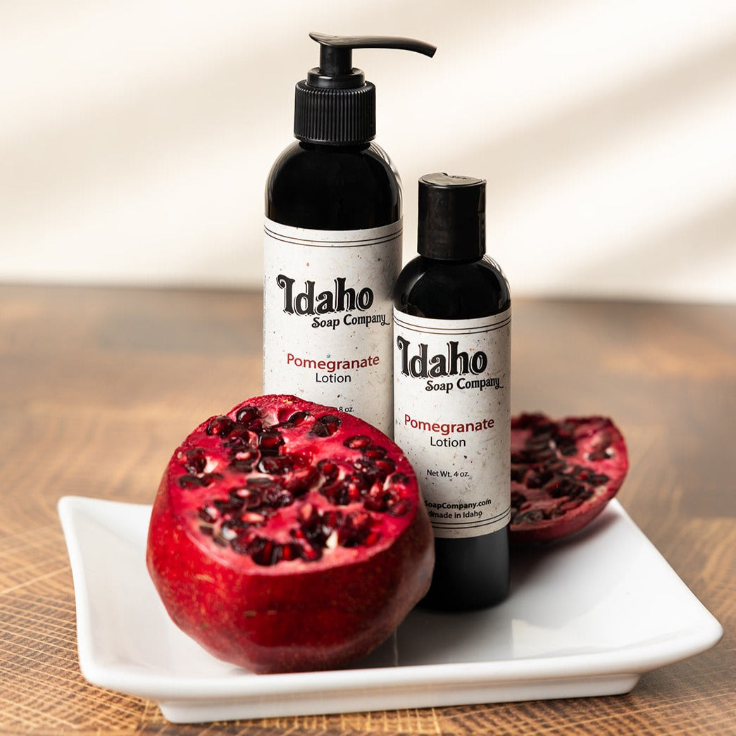 Pomegranate Hand and Body Lotion - Idaho Soap Company