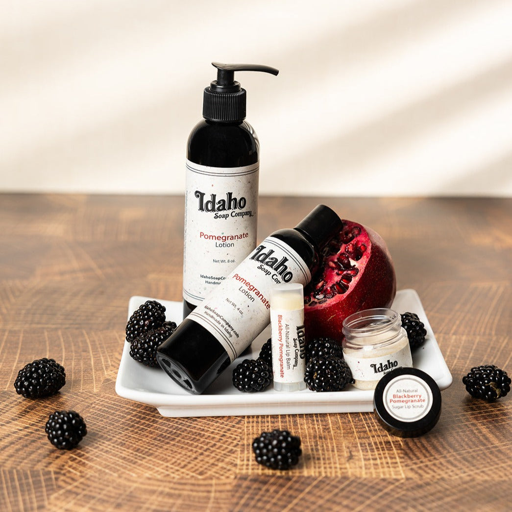 Blackberry Pomegranate Collection - Idaho Soap Company