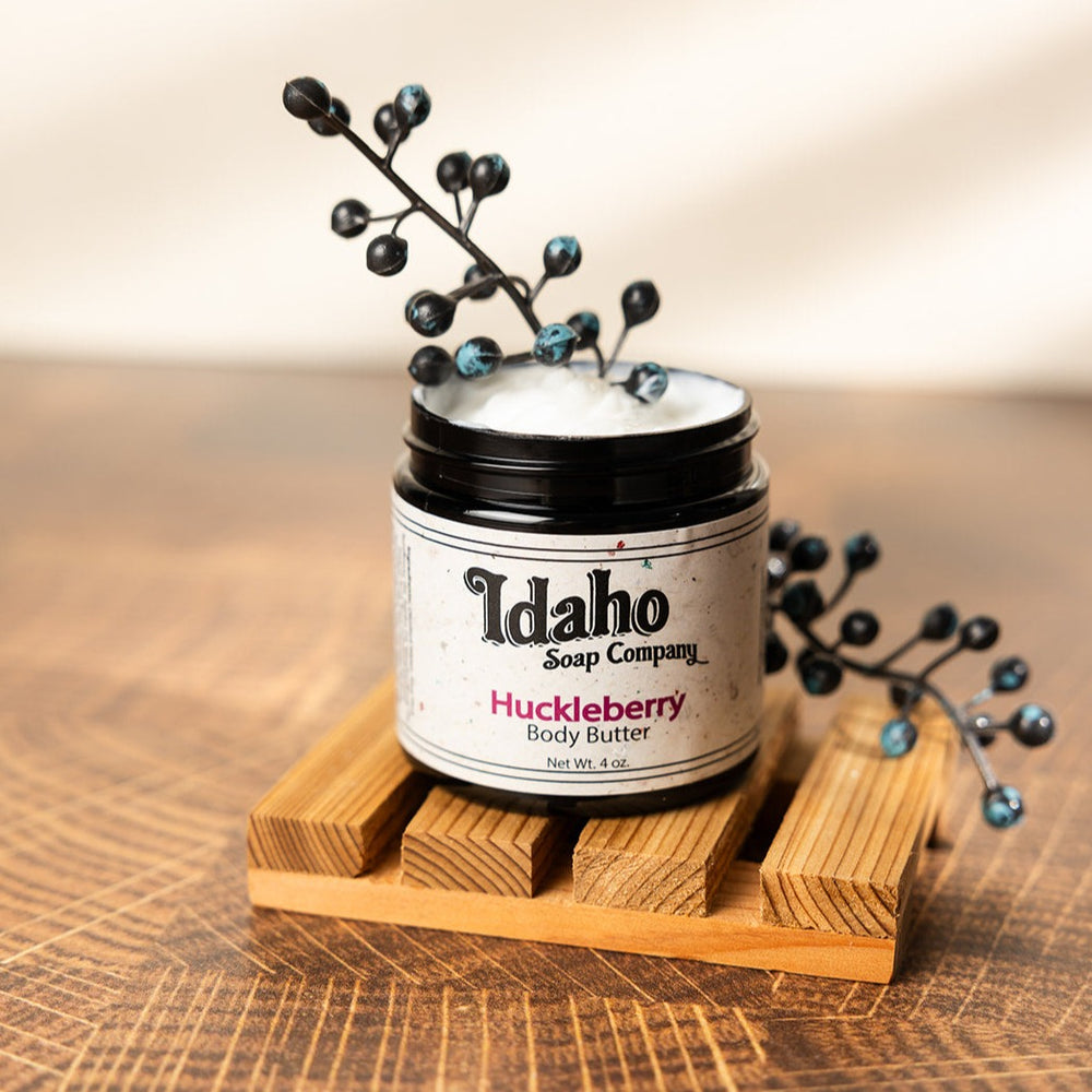 Huckleberry Body Butter - Idaho Soap Company