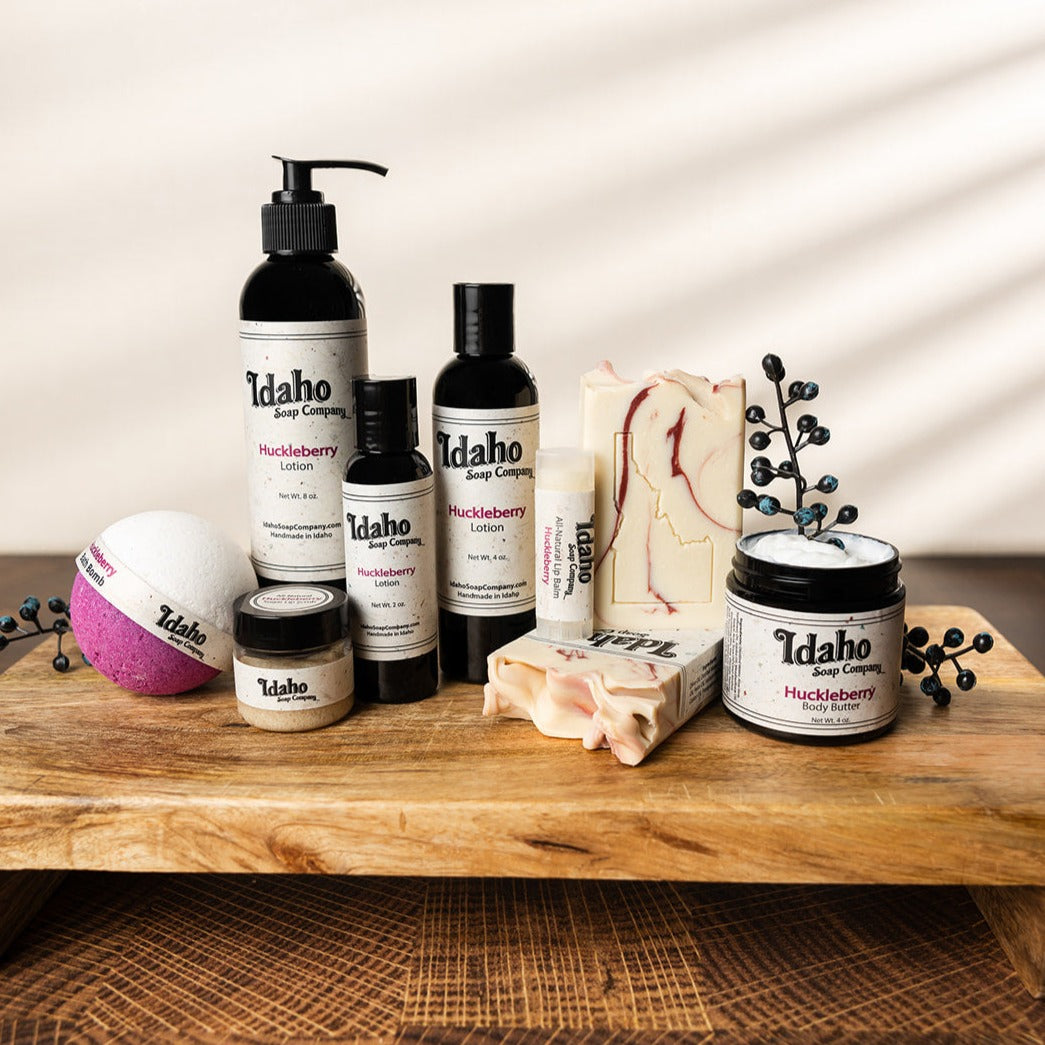 Huckleberry Hand and Body Lotion – Idaho Soap Company