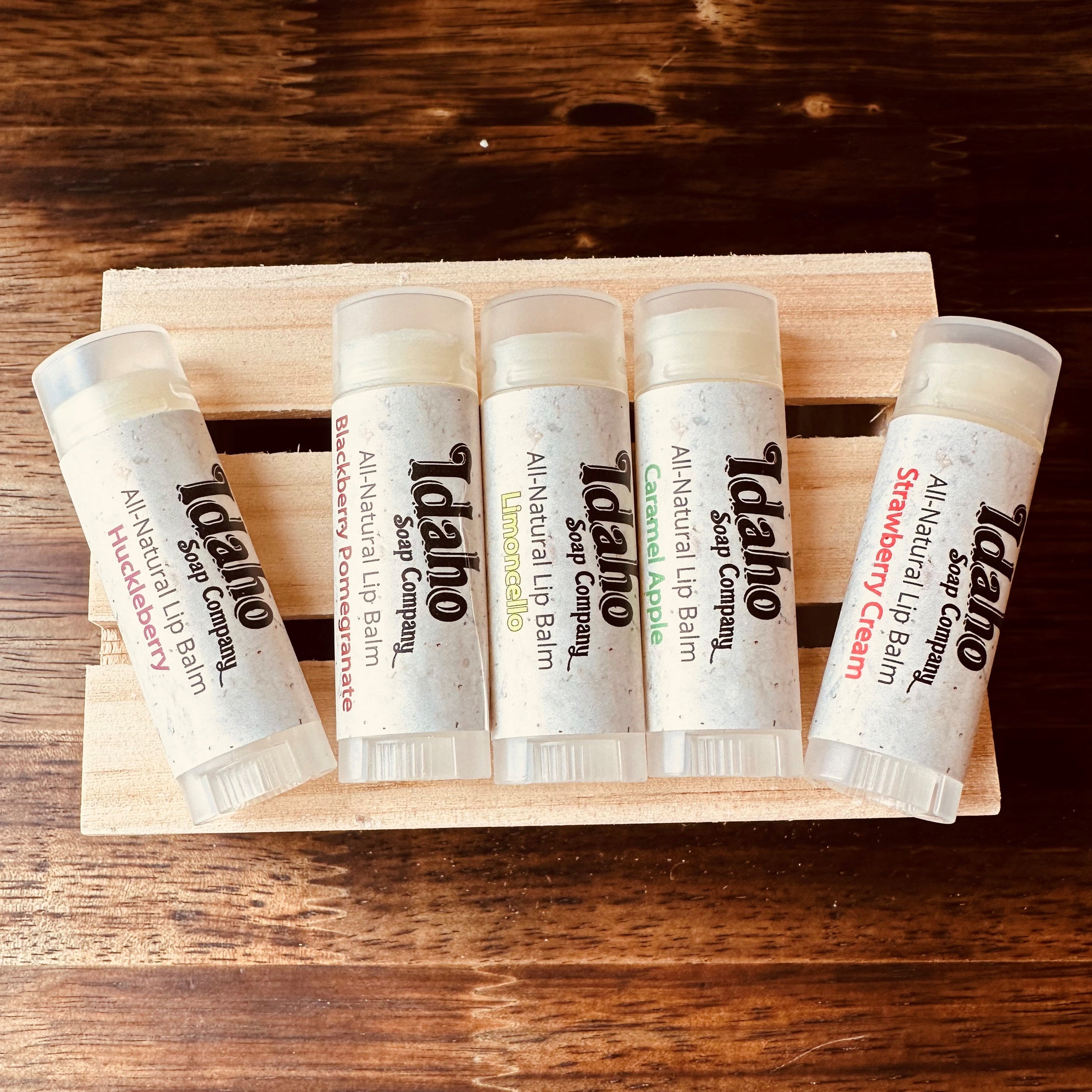 Strawberry Cream  Lip Balm - Idaho Soap Company