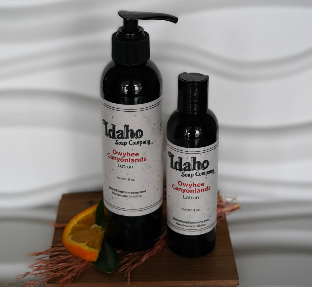 Owyhee Canyonlands Hand and Body Lotion - Idaho Soap Company